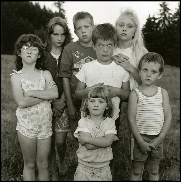 nieces and nephews, ca 1988