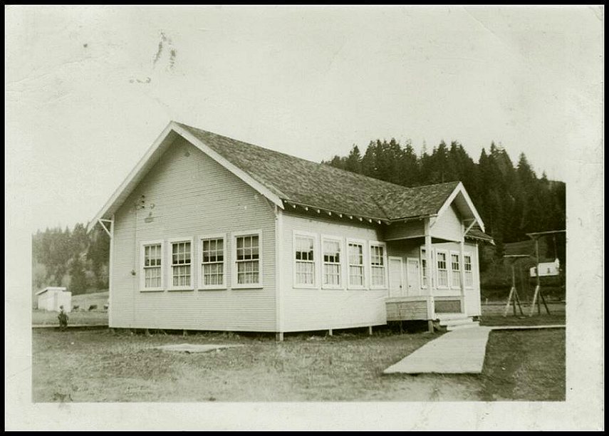 Harlan School in the 1940s
