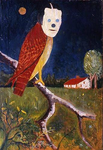 birdchildren 5, 1996, 9.5 x 6.5