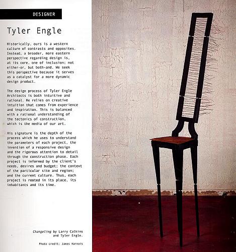 Seattle Design Center, Chair Project, with Tyler Engle, arch