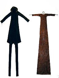 the lincolns, 2009, fabric sculptures, ca 7 feet taqll