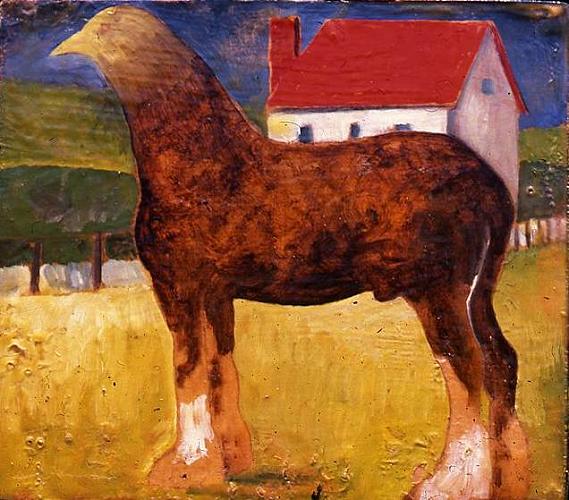 American work horse, 2001, 8 x 10